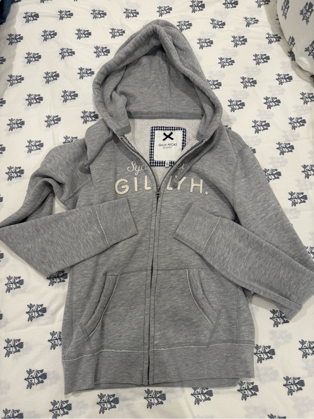Gilly Hicks Grey Zip-up Jacket